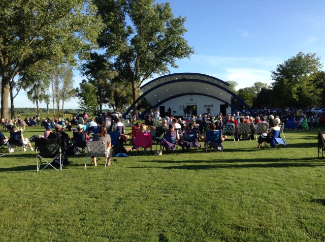 Country Band Shell music. These guys were good!